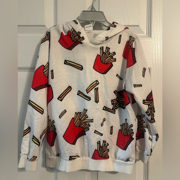 PatPat Other - Children’s Hoodie 7-8 French Fry White Fun Fryday